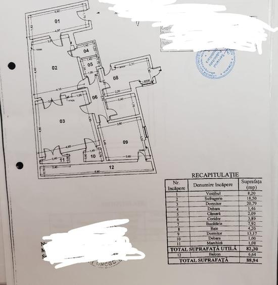 Apartament 3 camere Victoriei