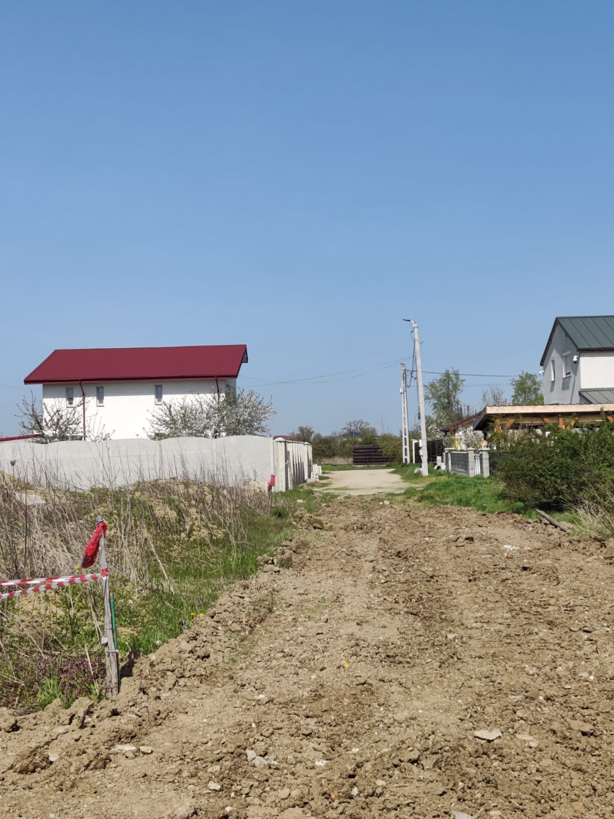 Teren de casa intravilan, toate utilitatile, in Buftea – Darza