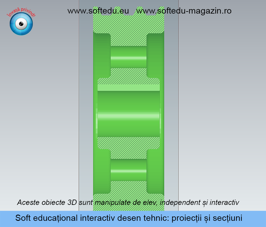 Soft educational desen tehnic interactiv