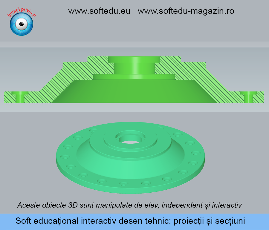 Soft educational desen tehnic interactiv