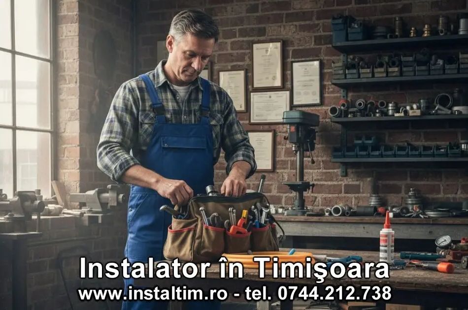 Instalator în Timișoara, apă, centrale termice, climatizare…