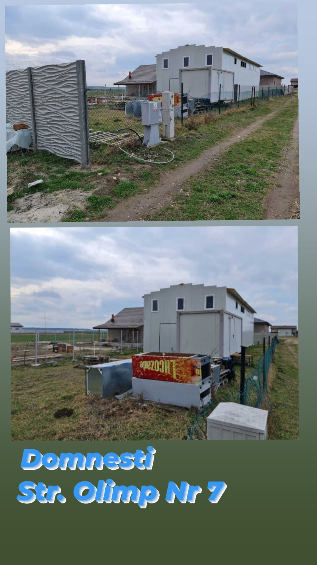 HALA NOUA si teren vanzare Domnesti -oferta promo!