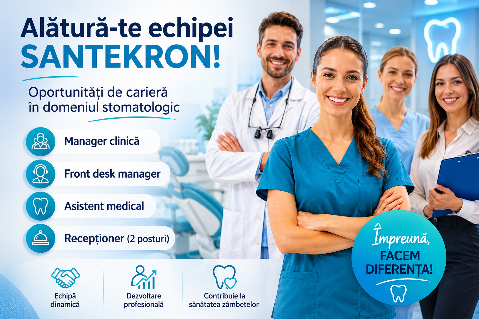 Angajări la Santekron SRL – Recrutare personal