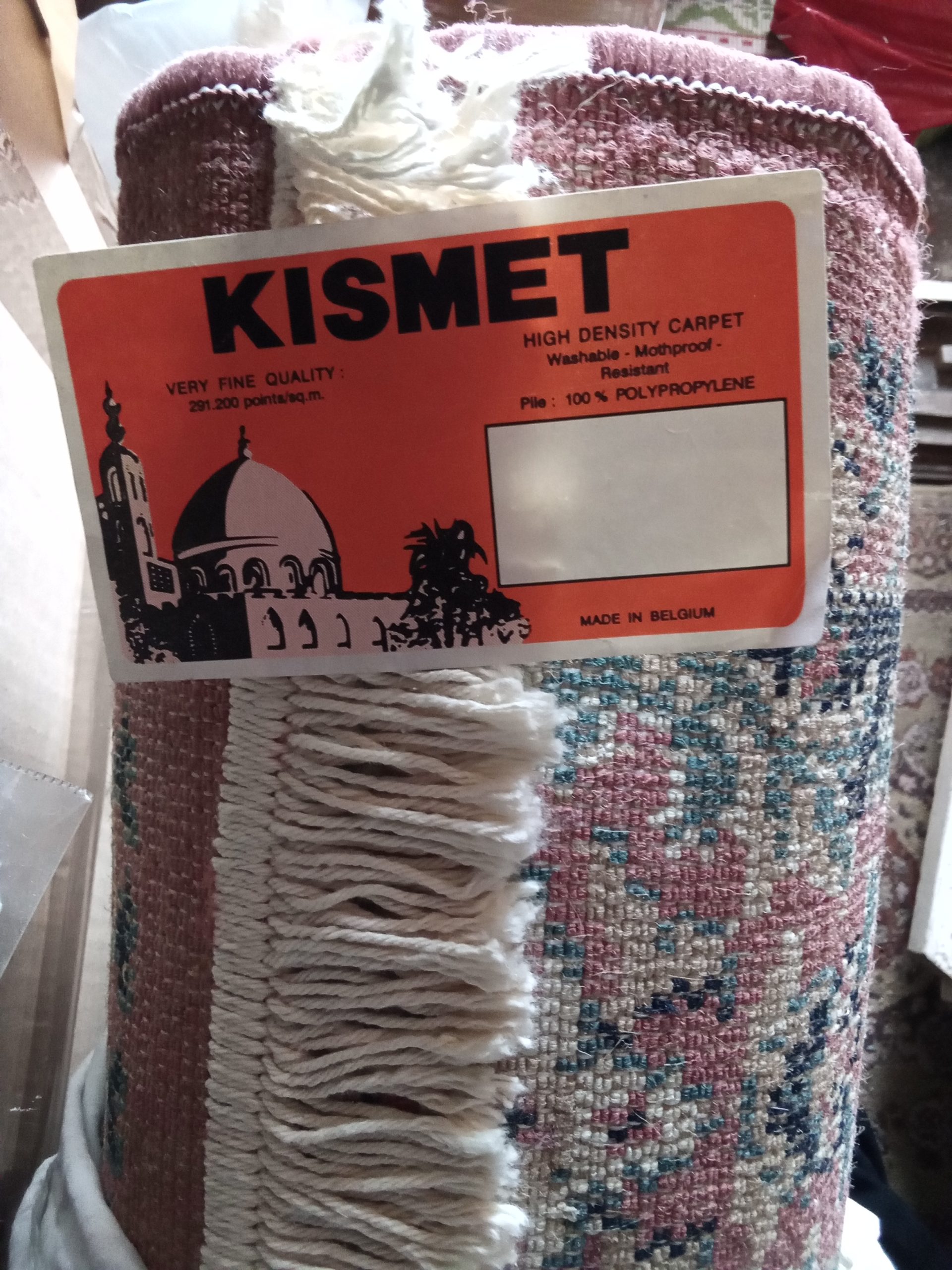 Covor KISMET Belgia, NOU, 2.38 m latime/3.26 m lungime, mare densitate