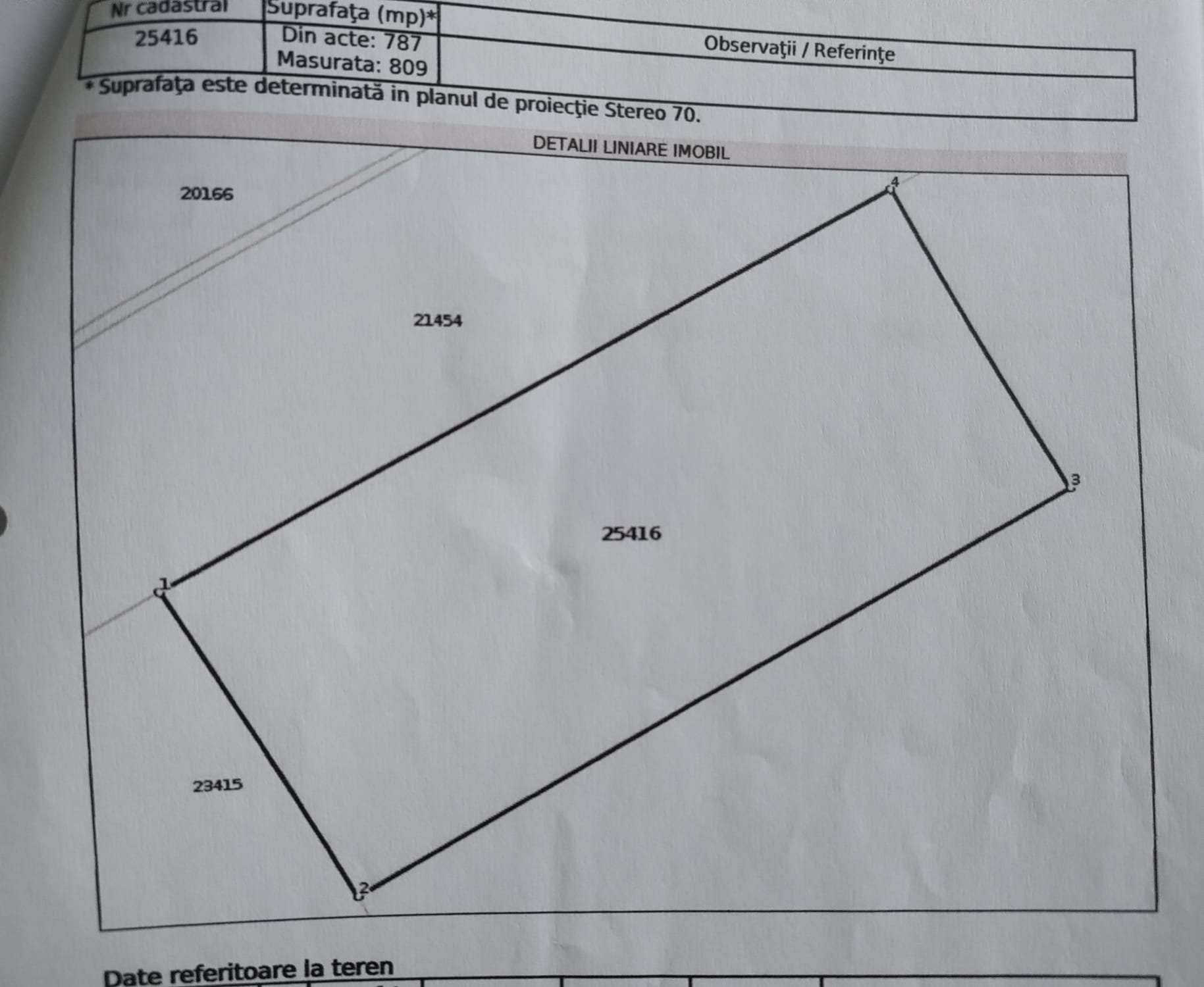 Teren intravilan Casa 809 mp Sat Valea Roșie Jud Călărași la 62 km fata de București