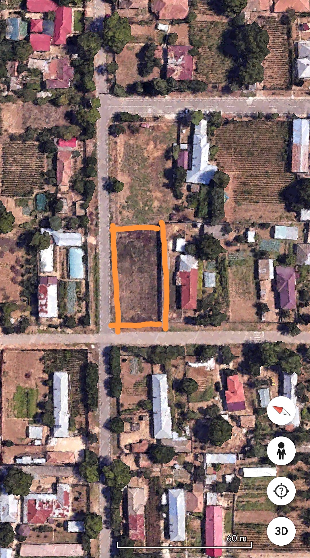 Teren intravilan Casa 809 mp Sat Valea Roșie Jud Călărași la 62 km fata de București