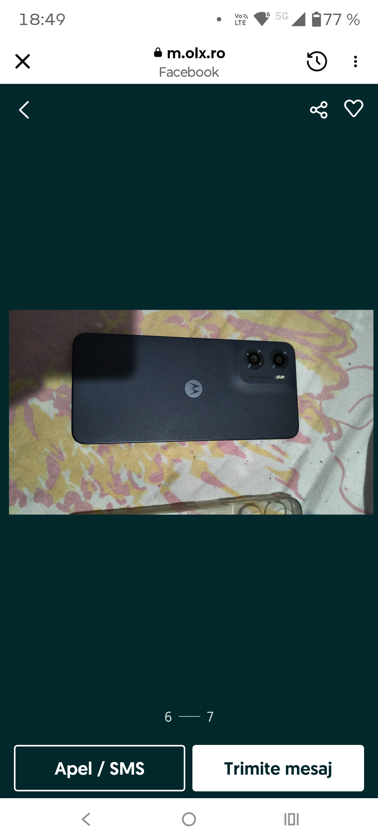 Vând Motorola g05