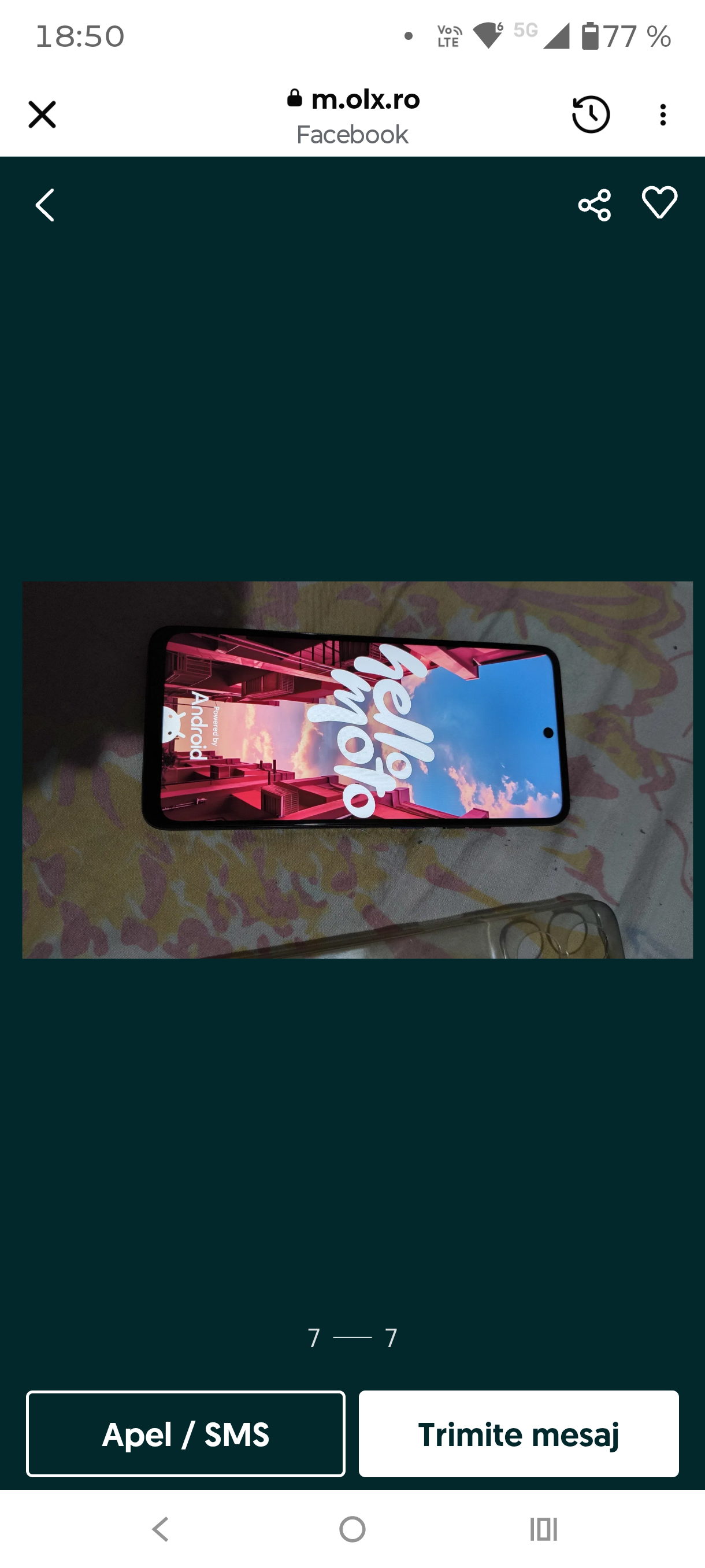 Vând Motorola g05