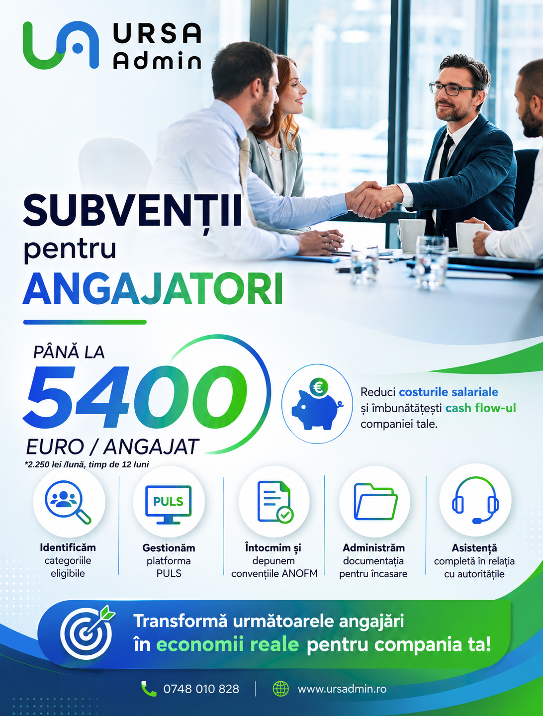 Subventii angajatori – servicii externe HR