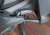 Scaun Gaming, Arozzi Soft Fabric, Tetiera, Ajustabil, max. 120kg, Negru/Gri.