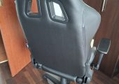 Scaun Gaming, Arozzi Soft Fabric, Tetiera, Ajustabil, max. 120kg, Negru/Gri.