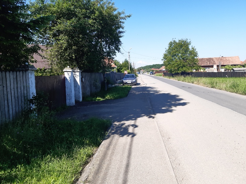 Vand teren intravilan construibil utilitati asfalt central Lunca Calnicului
