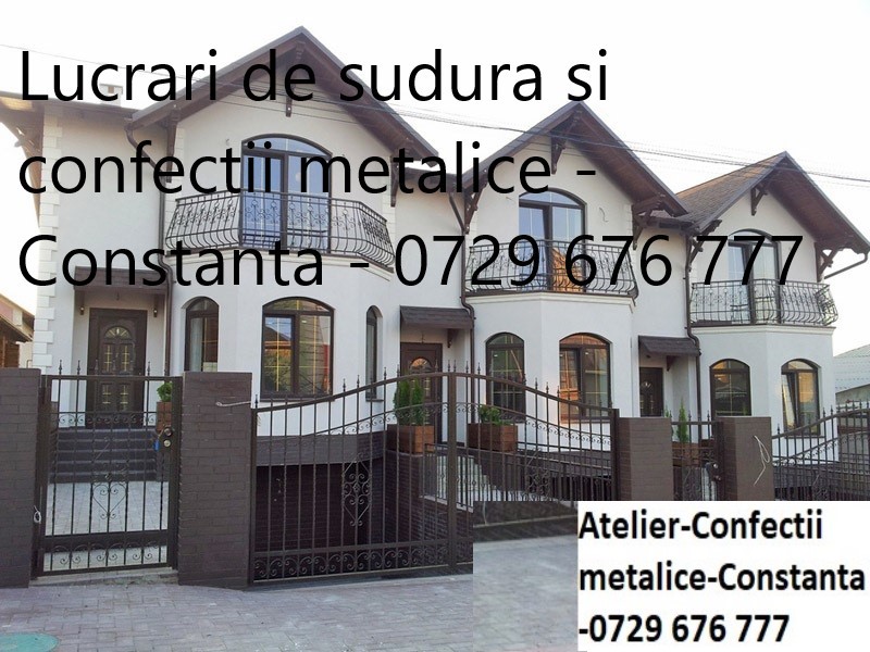 Atelier confecții metalice și lucrări de sudură electrică