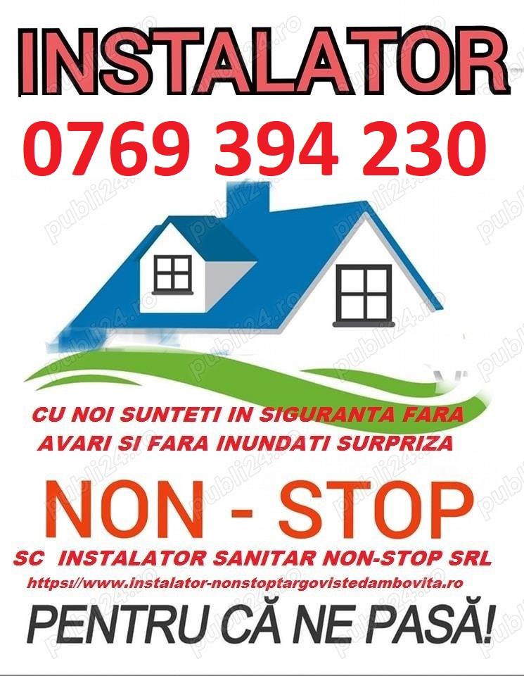 Instalator sanitar Targoviste Dambovita