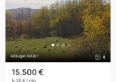 Teren 2500 mp Vitioara de Sus, Prahova