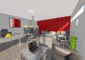 Curs Design interior, randare arhitecturală