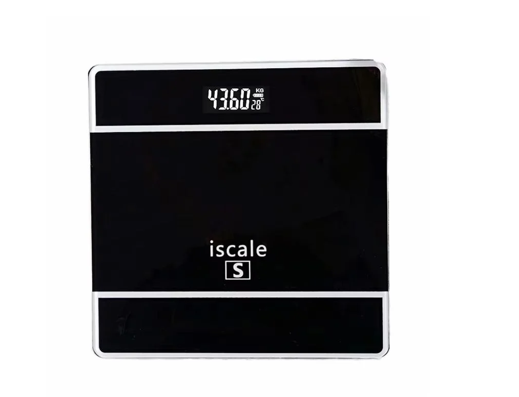Cantar electronic, iScale, afisaj digital, sticla si plastic