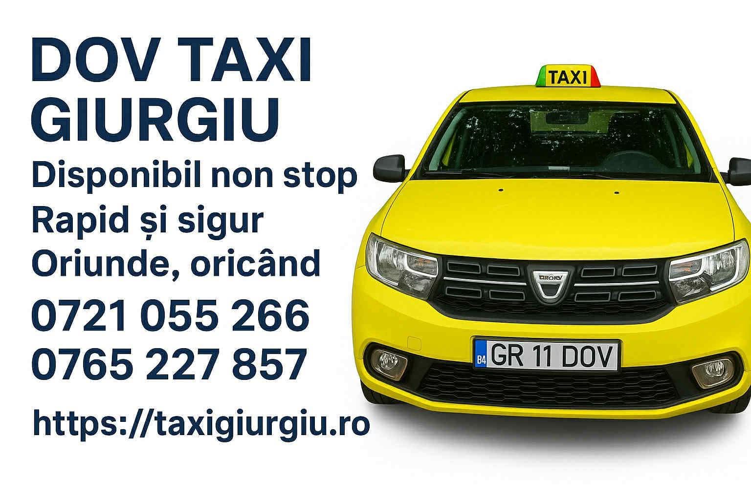 Dov Taxi Giurgiu 0721055266