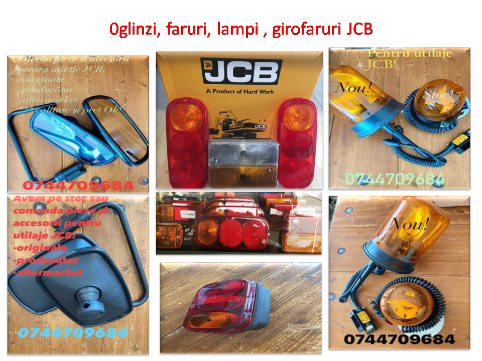 Piese utilaje jcb magazin depozit piese jcb stoc