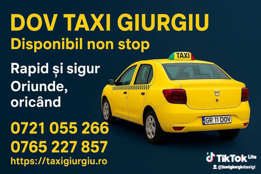 Dov Taxi Giurgiu 0721055266