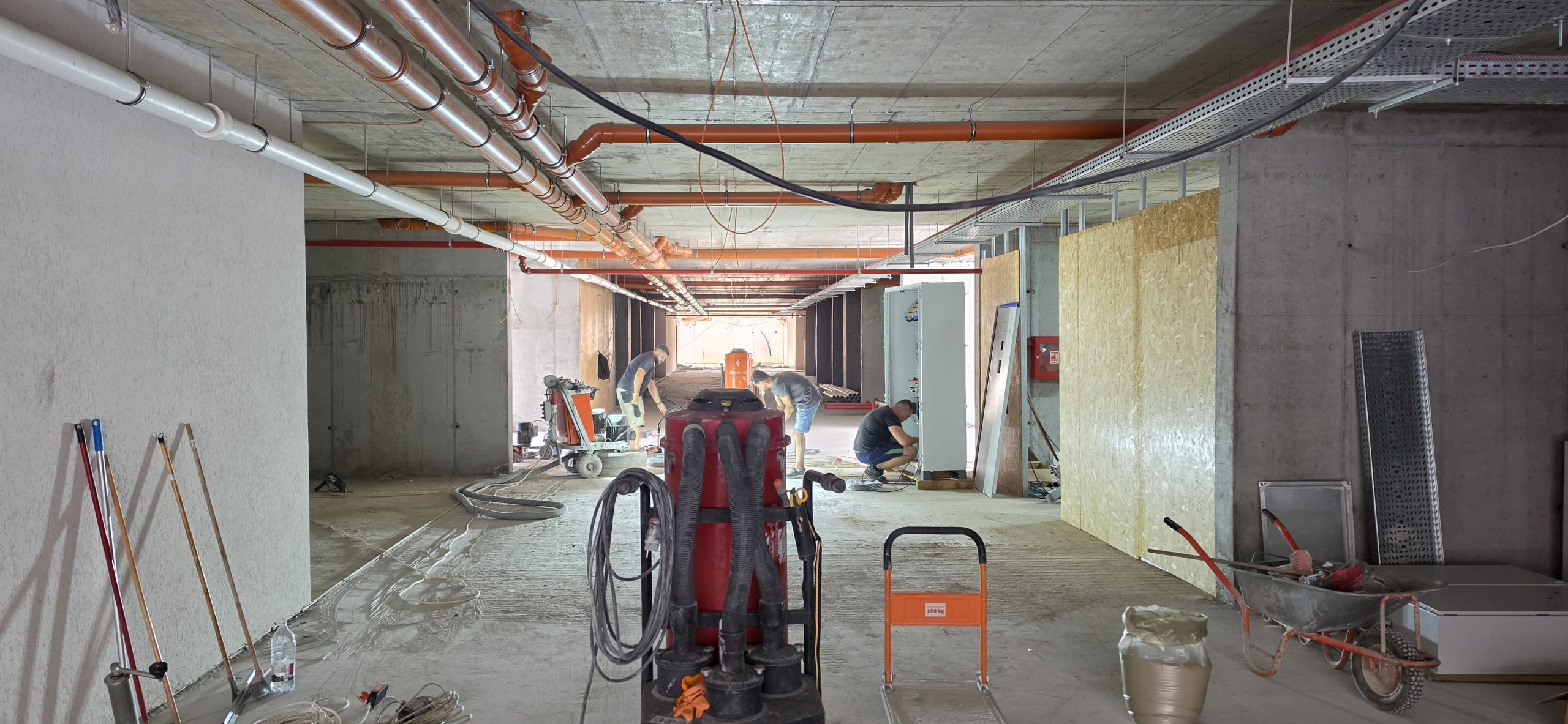 Slefuire lustruire pardoseli beton/ mozaic