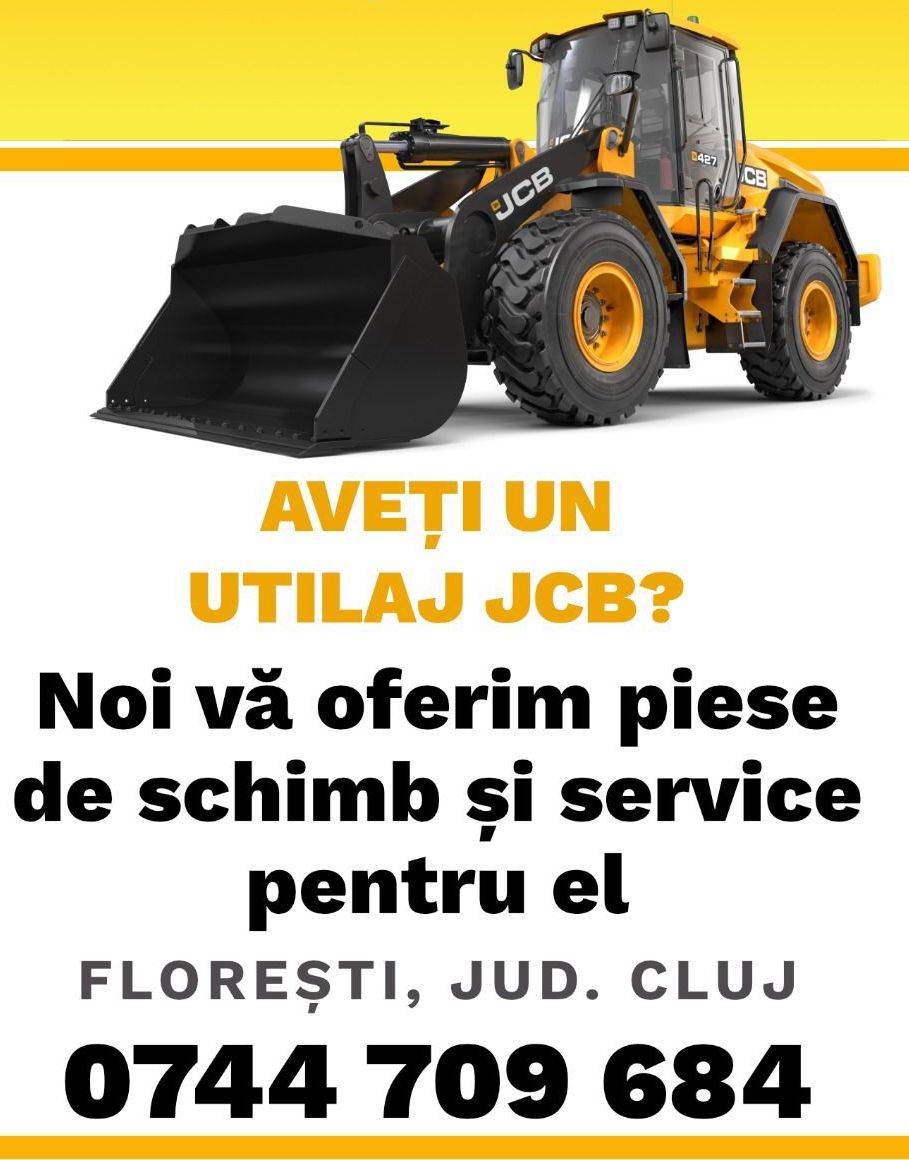 Piese utilaje jcb magazin depozit piese jcb stoc