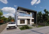 Casa la rosu in Frumusani (15 km de Bucuresti)