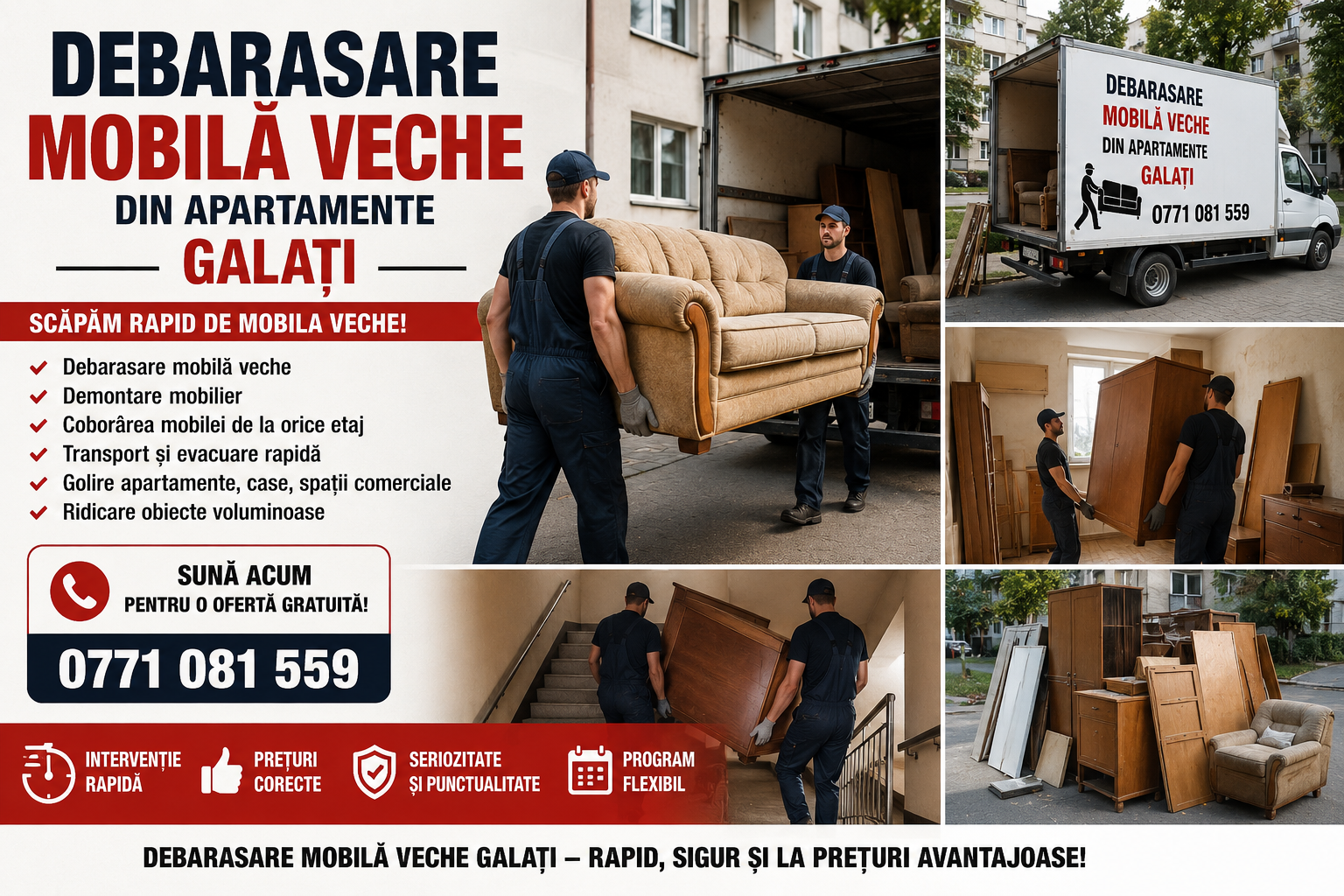 Debarasari Mobila Veche Galati