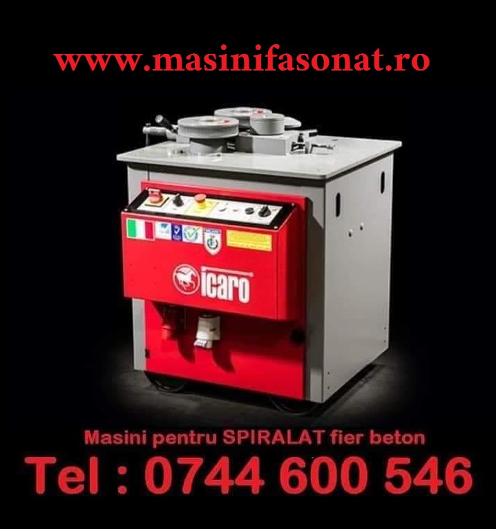 Masini de fasonat fier beton