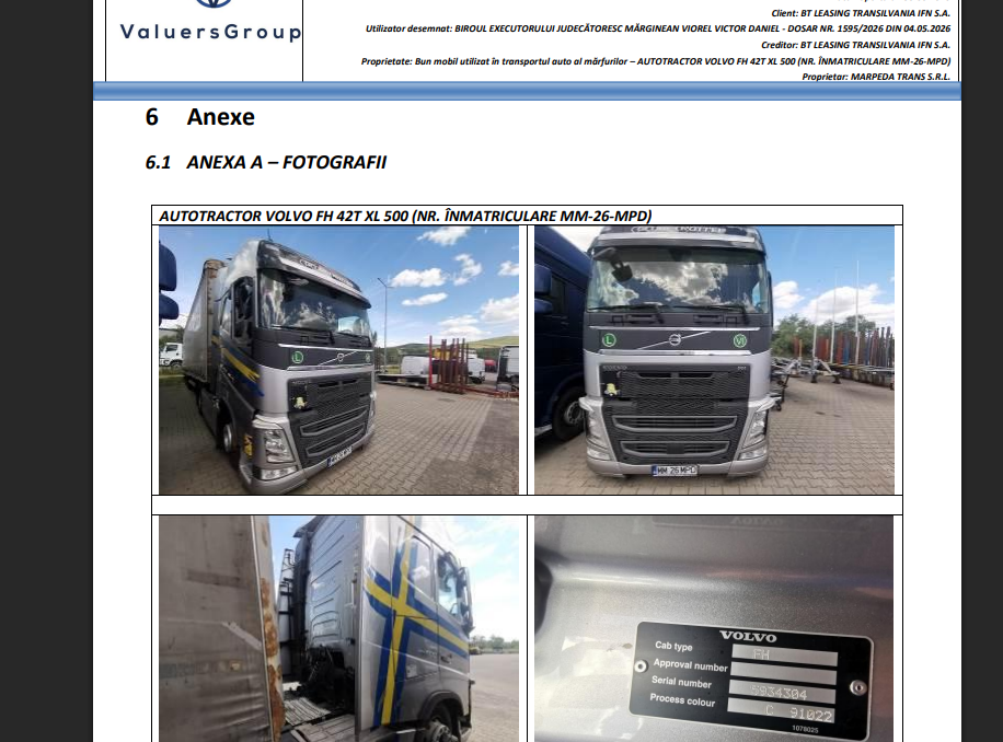 Vanzare autoutilitara VOLVO FH