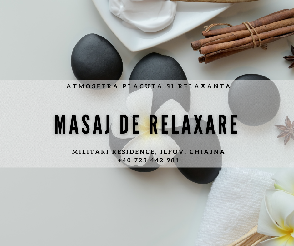 Servicii profesionale de masaj de relaxare – Militari Residence
