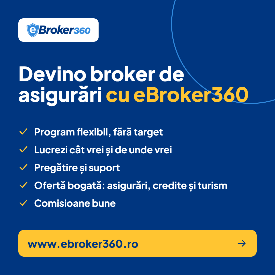 Broker de asigurări – colaborare cu eBroker360