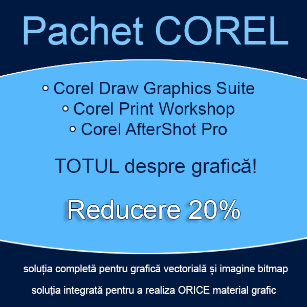 Pachet de cursuri COREL