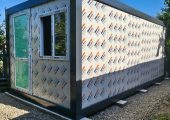 Vând container modular NOU, 18 mp, cu aer condiționat